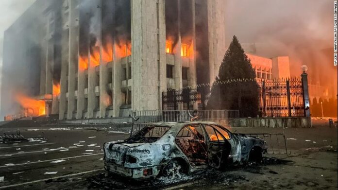 Korban Jiwa Kerusuhan di Wilayah Kazakhstan Terus Bertambah